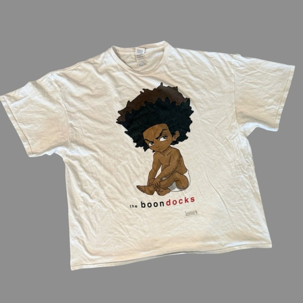 Boondocks Huey Freeman Delta Pro‎ Weight T Shirt Mens 3XL